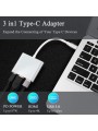 Adaptateur USB C vers HDMI 4K, Adaptateur Type C Hub vers HDMI