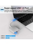 Adaptateur USB C vers HDMI 4K, Adaptateur Type C Hub vers HDMI