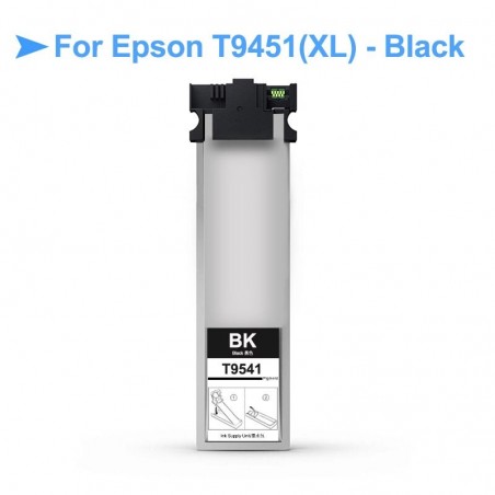 1 Cartouche d'encre noir compatible Epson T9451XL 90ml