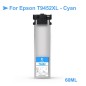 1 Cartouche d'encre cyan compatible Epson T9452XL 60ml 1 Cartouche d'encre cyan compatible Epson T9452XL 60ml
