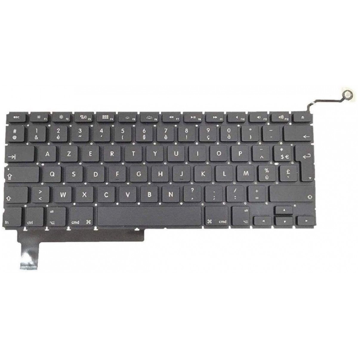 Clavier Français Compatible pour MacBook Pro 15" Unibody A1286 Mi-2009 à 2013