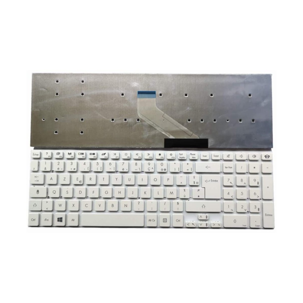 Clavier Français pour Packard Bell Easynote TV44HC TV44CM TV44HR Série Blanc