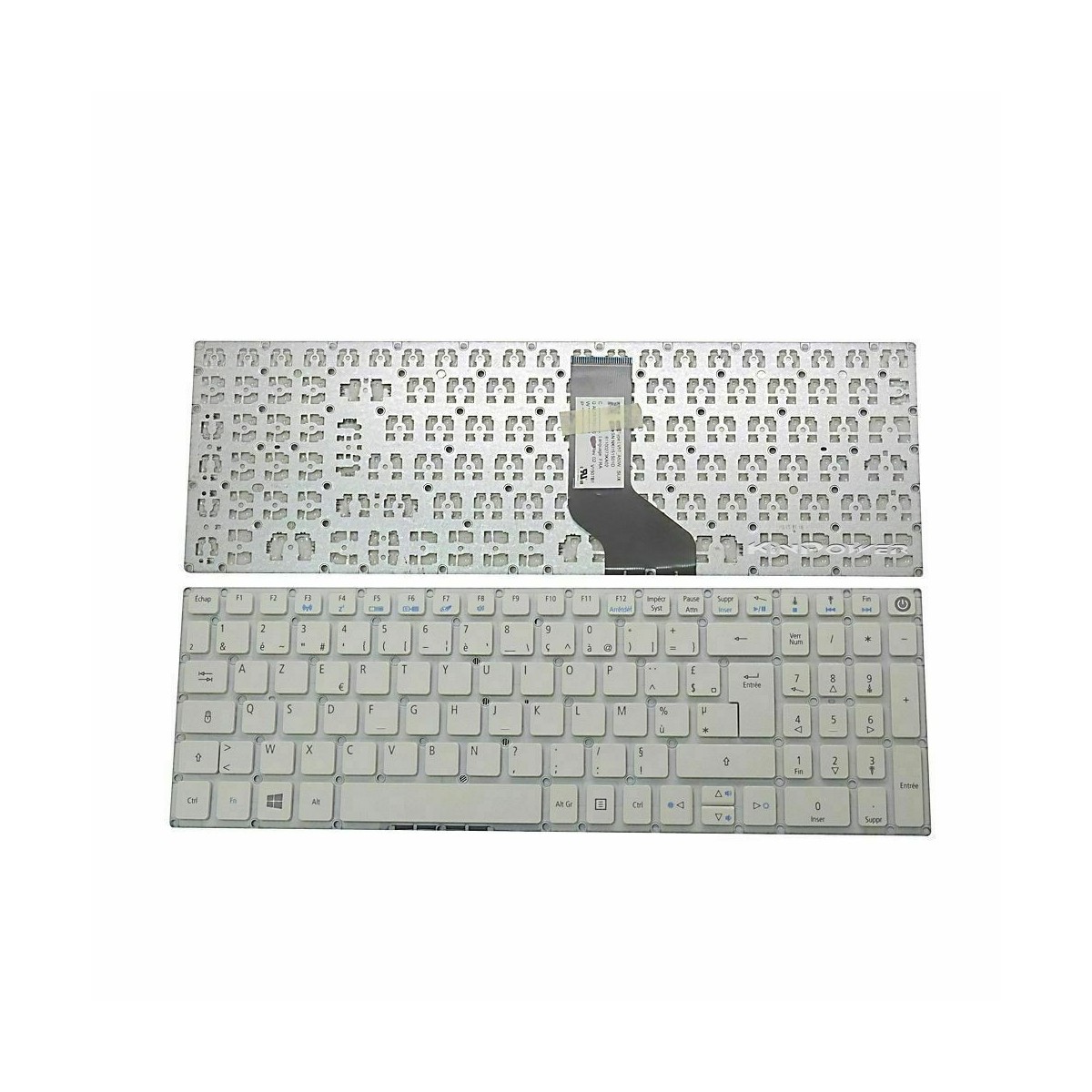 Clavier Français pour Acer Aspire E5-576 E5-576G E5-576T E5-576TG Série NEUF