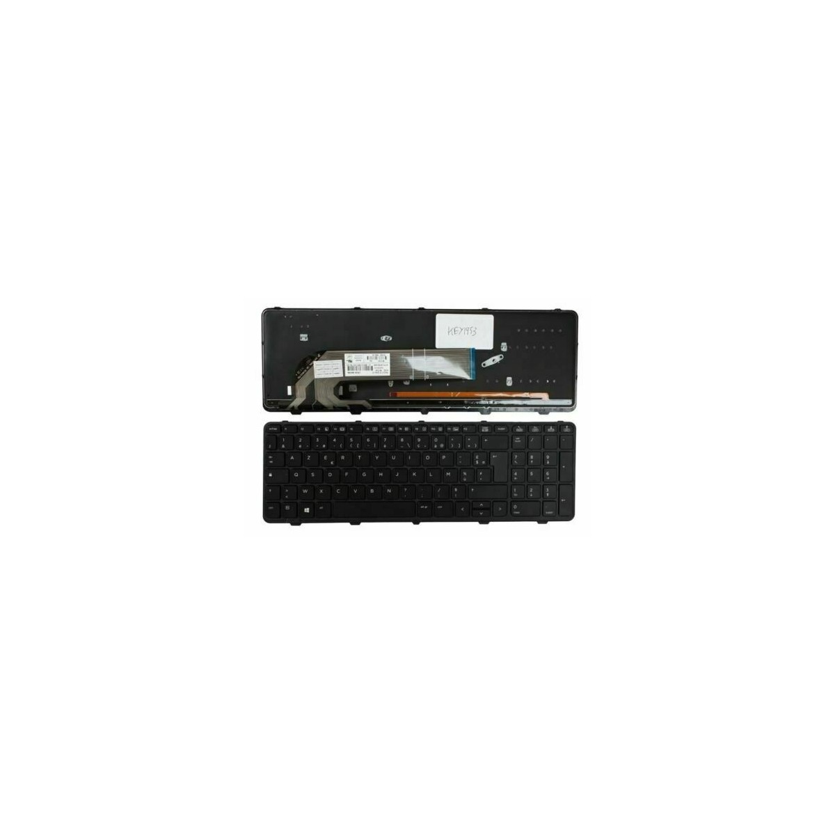 Clavier Français pour HP Probook 450 G2 NSK-CQASV Rétro-éclairé