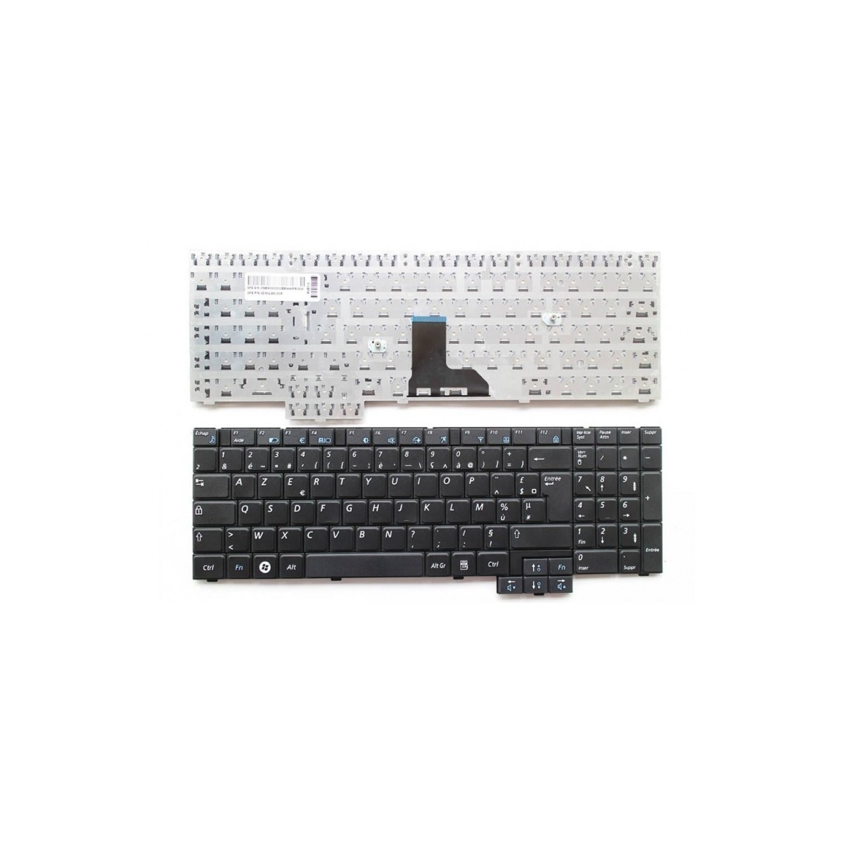 Clavier Français pour Samsung NP-R530 NP-R540 NP-R719 NP-RV510 Série