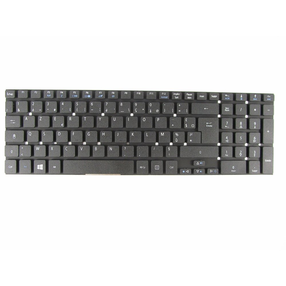 Clavier AZERTY Français D'origine Pour Acer Aspire - Référence PK130N42A14 - Remplacement Neuf