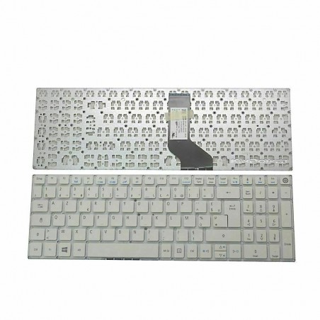 Clavier Français pour Acer Aspire E5-575 NK.I1517.00J Blanc
