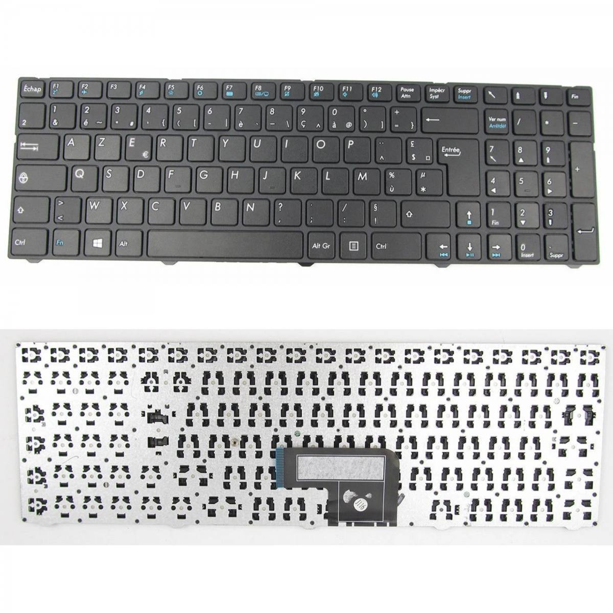 Clavier Français pour Medion Akoya MP-13A86F0-528 0KN0-CN1FR12