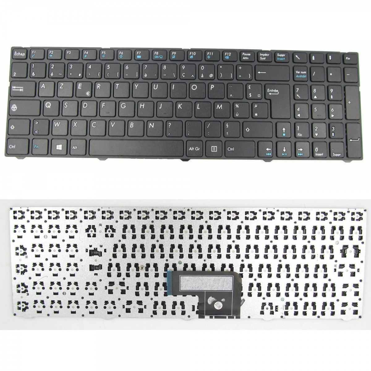 Clavier Français pour Medion Akoya E6239T MP-13A86F0-528 Clavier Français pour Medion Akoya E6239T MP-13A86F0-528