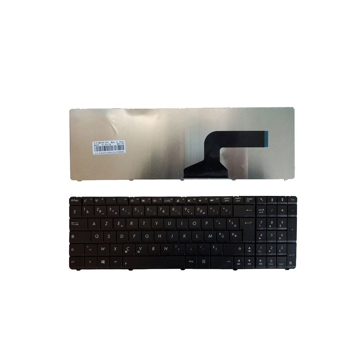 Clavier Français Asus K53E K53S K53SC K53SD K53SJ K53SV Série