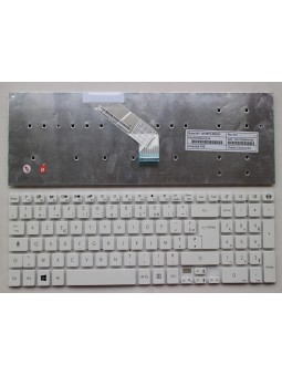 Clavier Français pour Packard Bell Easynote TV43CM SERIES 051A305DD Blanc