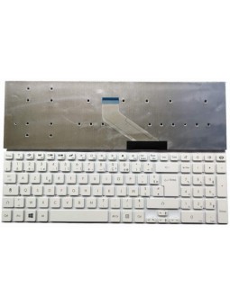 Clavier Français pour Packard Bell Easynote TV43HR SERIES MP.10K36F0.698 Blanc