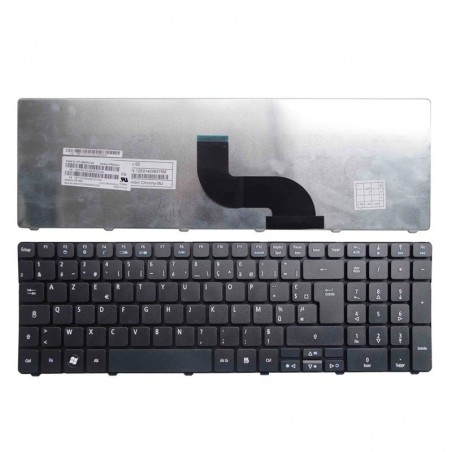 Clavier Français pour Packard Bell Easynote TK83 NSK-AL00F