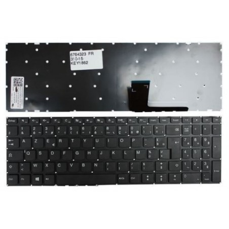 Clavier Français pour Lenovo Ideapad 310-15ISK sans rétro éclairage