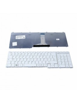 Clavier Français compatible Toshiba Satellite Pro L750D NSK-TN00F Blanc