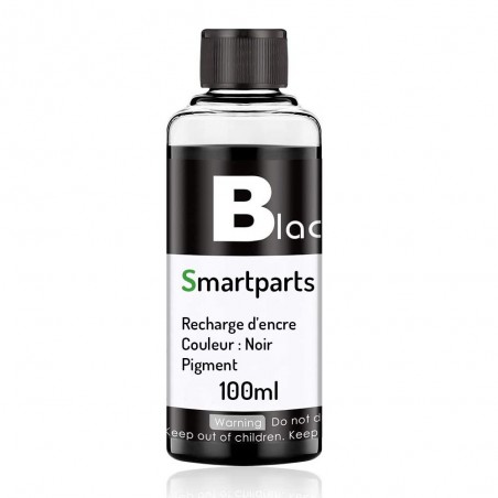 Encre Noir Pigment Pour imprimante et cartouche rechargeables 100ml