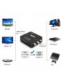 Adaptateur RCA vers HDMI, Adaptateur vidéo Mini AV vers HDMI compatible 1080P AV2HDMI Noir