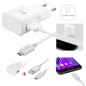 Chargeur pour Samsung Galaxy J3/ J3 2017/J2 2018/J5 /J5 2017 + Câble Micro-USB - CHARGEUR MICRO USB BLANC-iP Chargeur pour Samsung Galaxy J3/ J3 2017/J2 2018/J5 /J5 2017 + Câble Micro-USB - CHARGEUR MICRO USB BLANC-iP