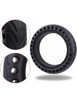 2 Pneus pour Xiaomi Trottinette M365, M365 Pro, Roue Anti Crevaison Anti dérapant Increvable 8,5 Pouces + 2 démontes pneus