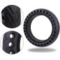 2 Pneus pour Xiaomi Trottinette M365, M365 Pro, Roue Anti Crevaison Anti dérapant Increvable 8,5 Pouces + 2 démontes pneus