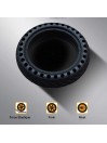 2 Pneus pour Xiaomi Trottinette M365, M365 Pro, Roue Anti Crevaison Anti dérapant Increvable 8,5 Pouces + 2 démontes pneus