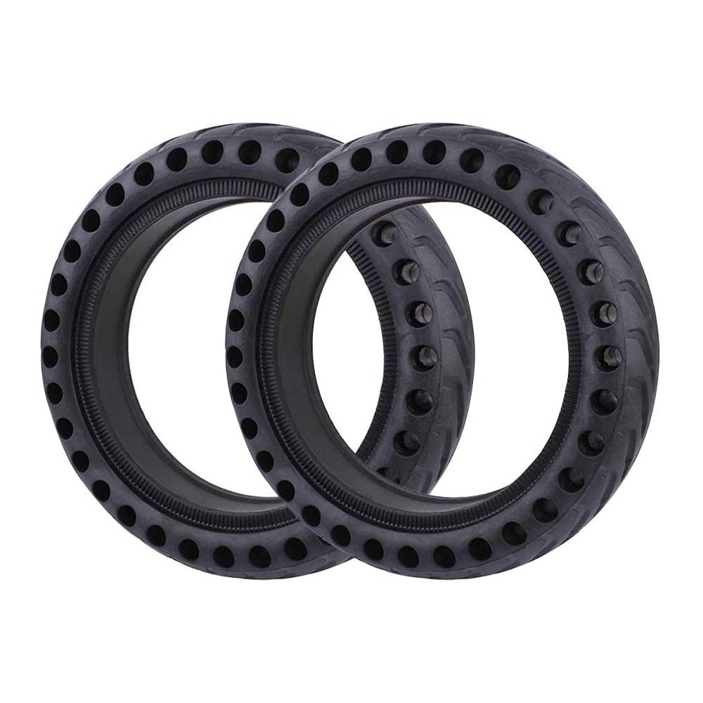 Pneus 9.5 Pouces ANSENI Pneus Pleins Pour Trottinette Xiaomi M365 - Anti- Crevaison Et Durables | Lot De 2 Roues Massives Xiaomi M365