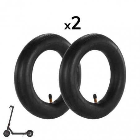 2 Chambres à air Haute Qualité Double épaisseur pour Trotinette Electrique Xiaomi M365 8 1/2x2