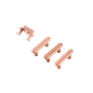 LOT DE BOUTONS (POWER, VIBREUR, VOLUME) OR POUR IPHONE 8 PLUS