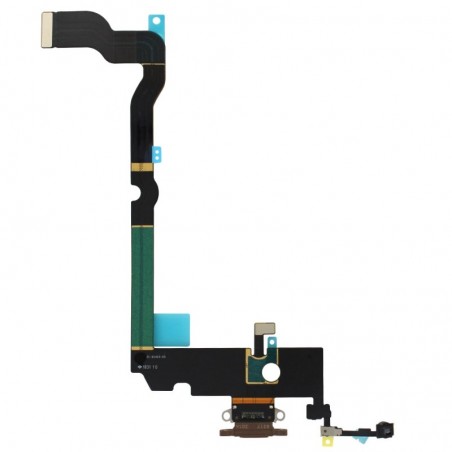 Nappe connecteur port de charge charging flex pour iPhone Xs Max Or