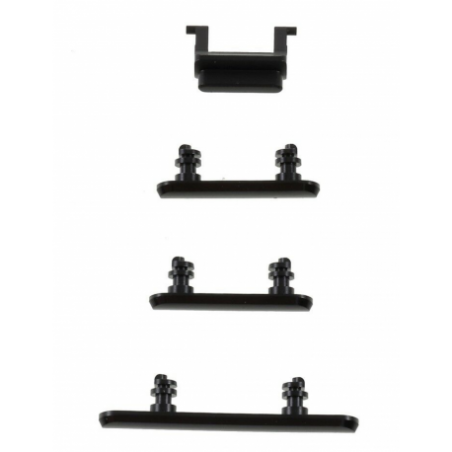 Lot de boutons Noirs pour iPhone XR