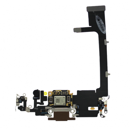 Nappe connecteur port de charge charging flex pour iPhone 11 Pro Or