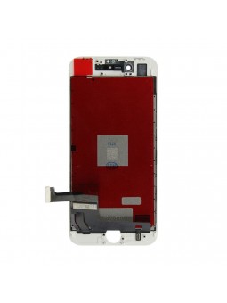 ECRAN LCD POUR IPHONE SE 2020 BLANC + VITRE TACTILE SUR CHASSIS SANS OUTILS