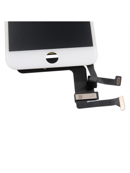 ECRAN LCD POUR IPHONE SE 2020 BLANC + VITRE TACTILE SUR CHASSIS SANS OUTILS