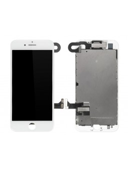 BLOC LCD POUR IPHONE SE 2020 BLANC ASSEMBLÉ VITRE TACTILE + ECRAN LCD SANS OUTILS