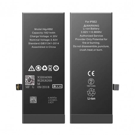 BATTERIE POUR IPHONE SE2020 INTERNE NEUVE DE REMPLACEMENT SANS OUTILS