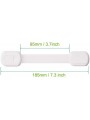 Lot de 8 Sécurité Enfant Portes de Placard Loquets, Adhésif Super Fort Système de Sangle & Loquet Réglable