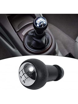 Pommeau de levier de vitesse + cône pour Peugeot 106 206 306 406 806 107 207 307 407 607 807 108 208 308 408 508 3008 Partner
