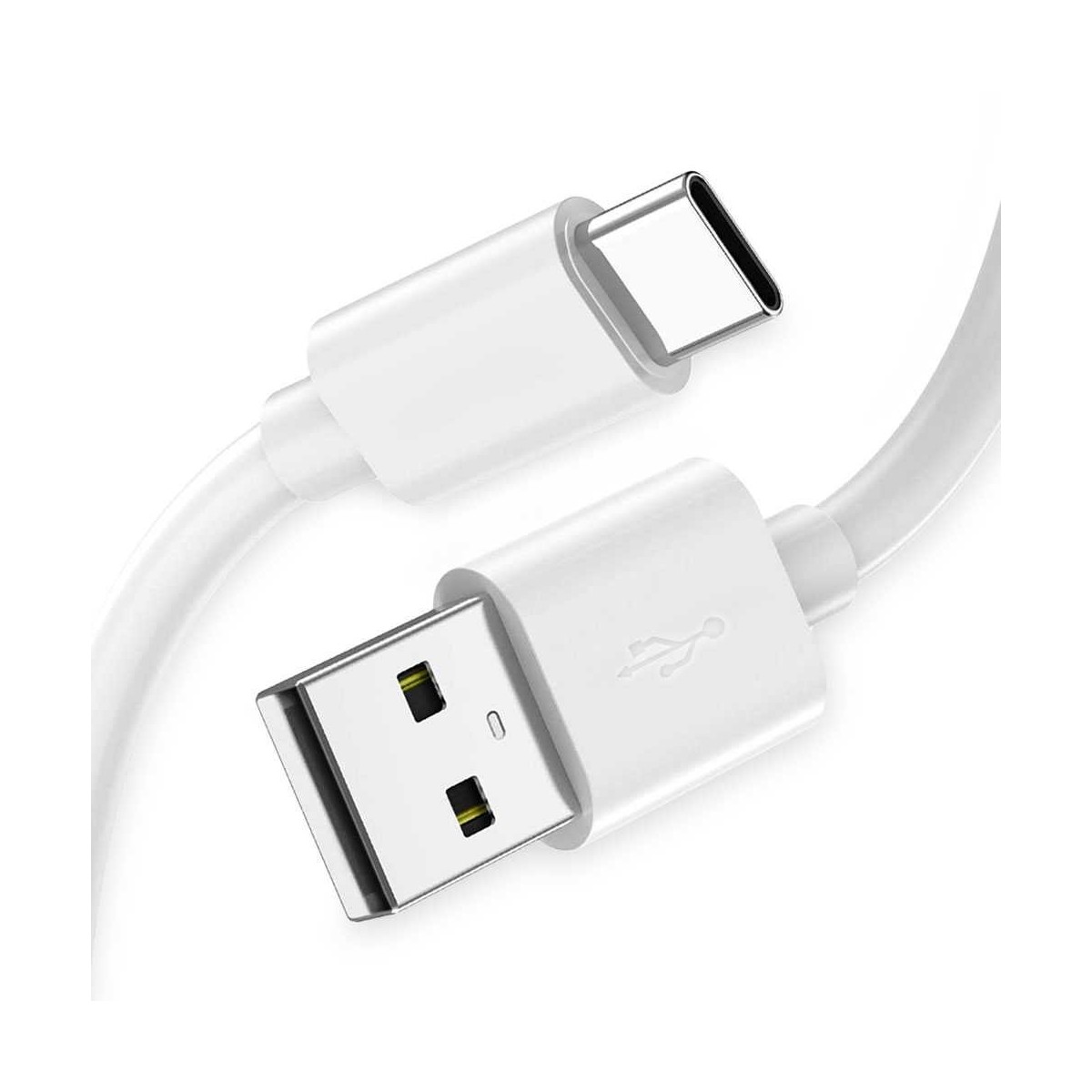Câble USB Type-C Chargeur pour Samsung Galaxy Blanc