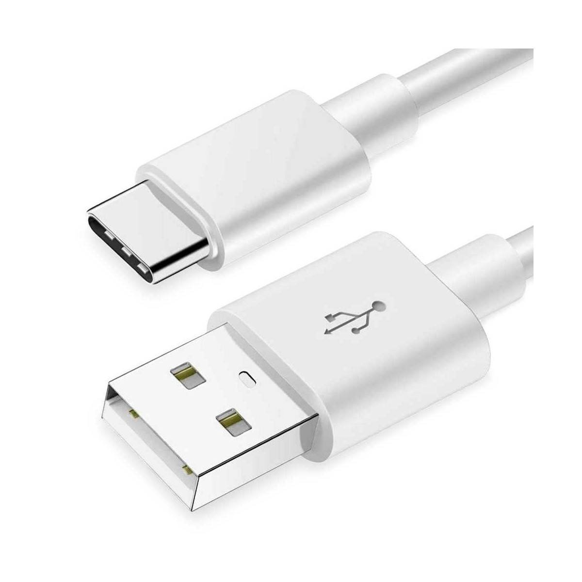 Câble USB Type-C Chargeur pour Samsung Galaxy Blanc