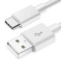 Câble USB Type-C Chargeur pour Samsung Galaxy Blanc Câble USB Type-C Chargeur pour Samsung Galaxy Blanc