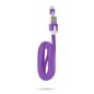 Câble chargeur plat 1m Micro usb Violet Câble chargeur plat 1m Micro usb Violet