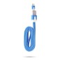 Câble chargeur plat 1m Micro usb Bleu Câble chargeur plat 1m Micro usb Bleu