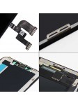 ECRAN LCD POUR IPHONE X/10 RETINA VITRE TACTILE SUR CHASSIS TFT SANS OUTILS