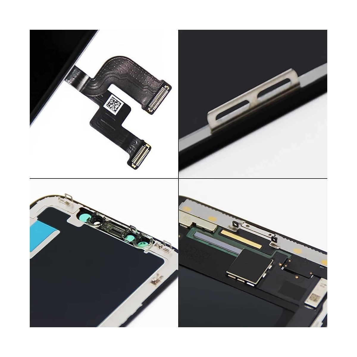 ECRAN LCD POUR IPHONE X/10 RETINA VITRE TACTILE SUR CHASSIS TFT SANS OUTILS