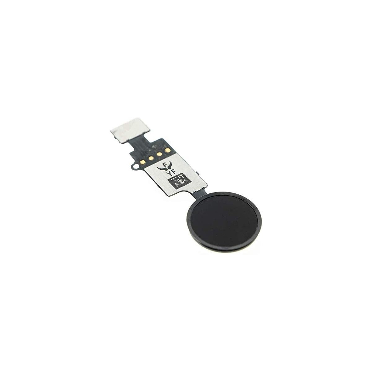 Bouton Home fonctionnel avec Nappe Flex Compatible avec iPhone 7 Plus Noir Home Button de Rechange