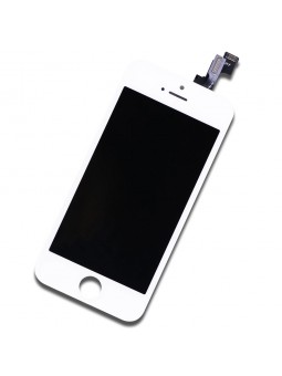 ECRAN LCD POUR IPHONE SE 2016 BLANC RETINA + VITRE TACTILE SANS OUTILS