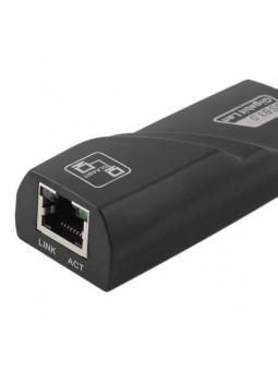 Adaptateur Ethernet USB 3.0 à RJ45 Lan Network USB Carte Gigabit 10/100 / 1000Mbps 3 ports USB3.0 pour Windows