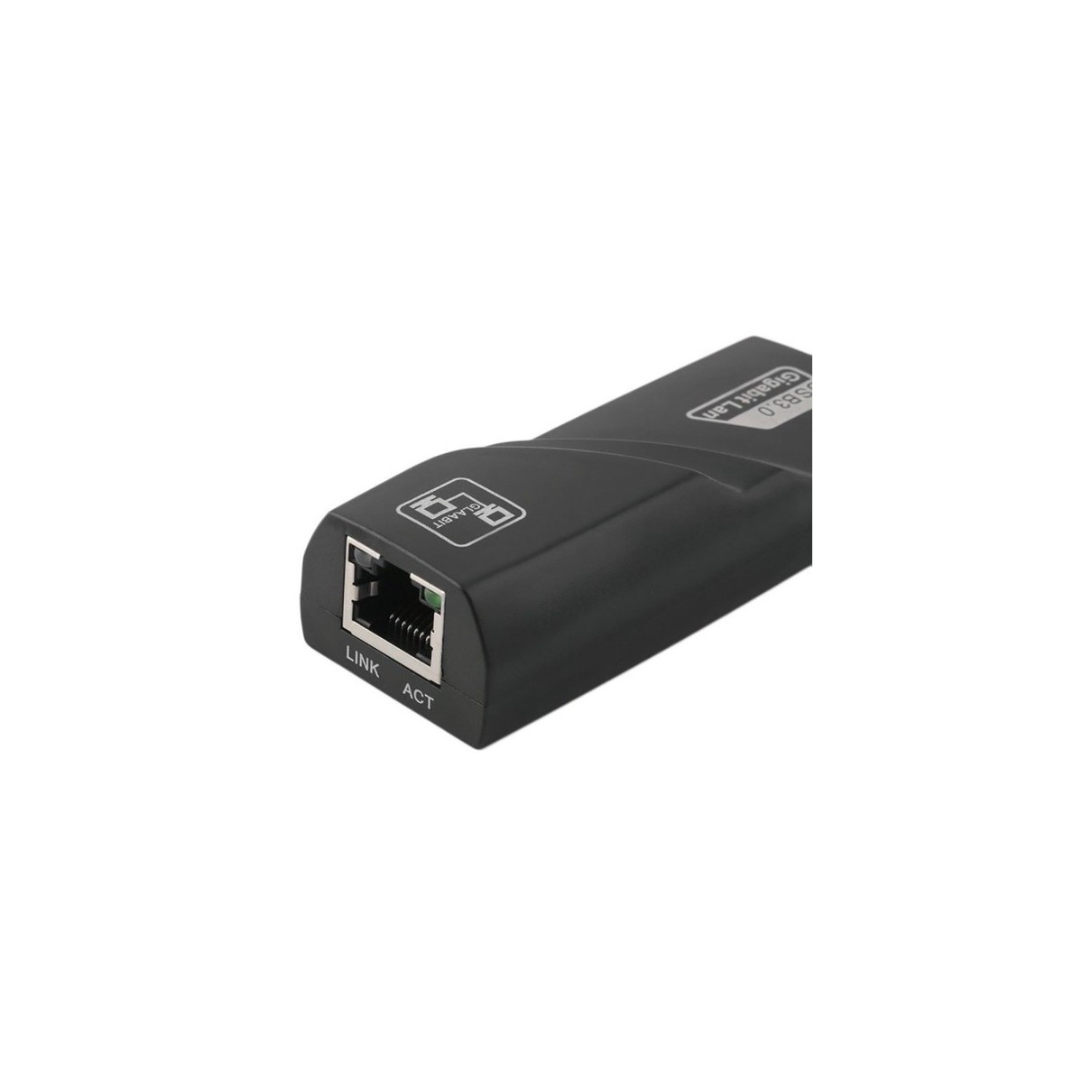 Adaptateur Ethernet USB 3.0 à RJ45 Lan Network USB Carte Gigabit 10/100 / 1000Mbps 3 ports USB3.0 pour Windows
