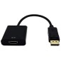 Adaptateur Câble 1080p DP DisplayPort Mâle vers HDMI Femelle Convertisseur