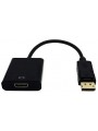 Adaptateur Câble 1080p DP DisplayPort Mâle vers HDMI Femelle Convertisseur